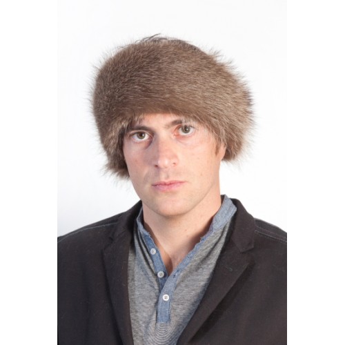 Raccoon Fur Headband | Real Fur Headband | Mens Fur Accessories